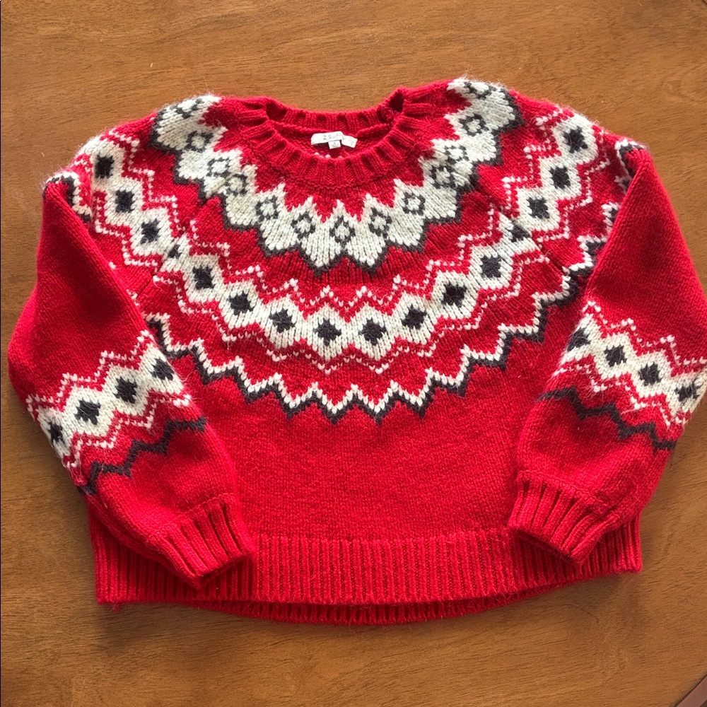 Z Supply fair isle sweater Size Small